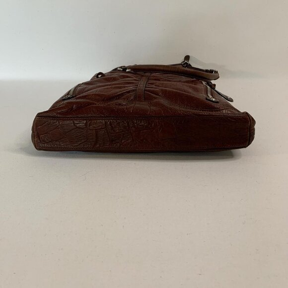 Timeless **B. Makowsky** brown leather - Picture 4 of 8